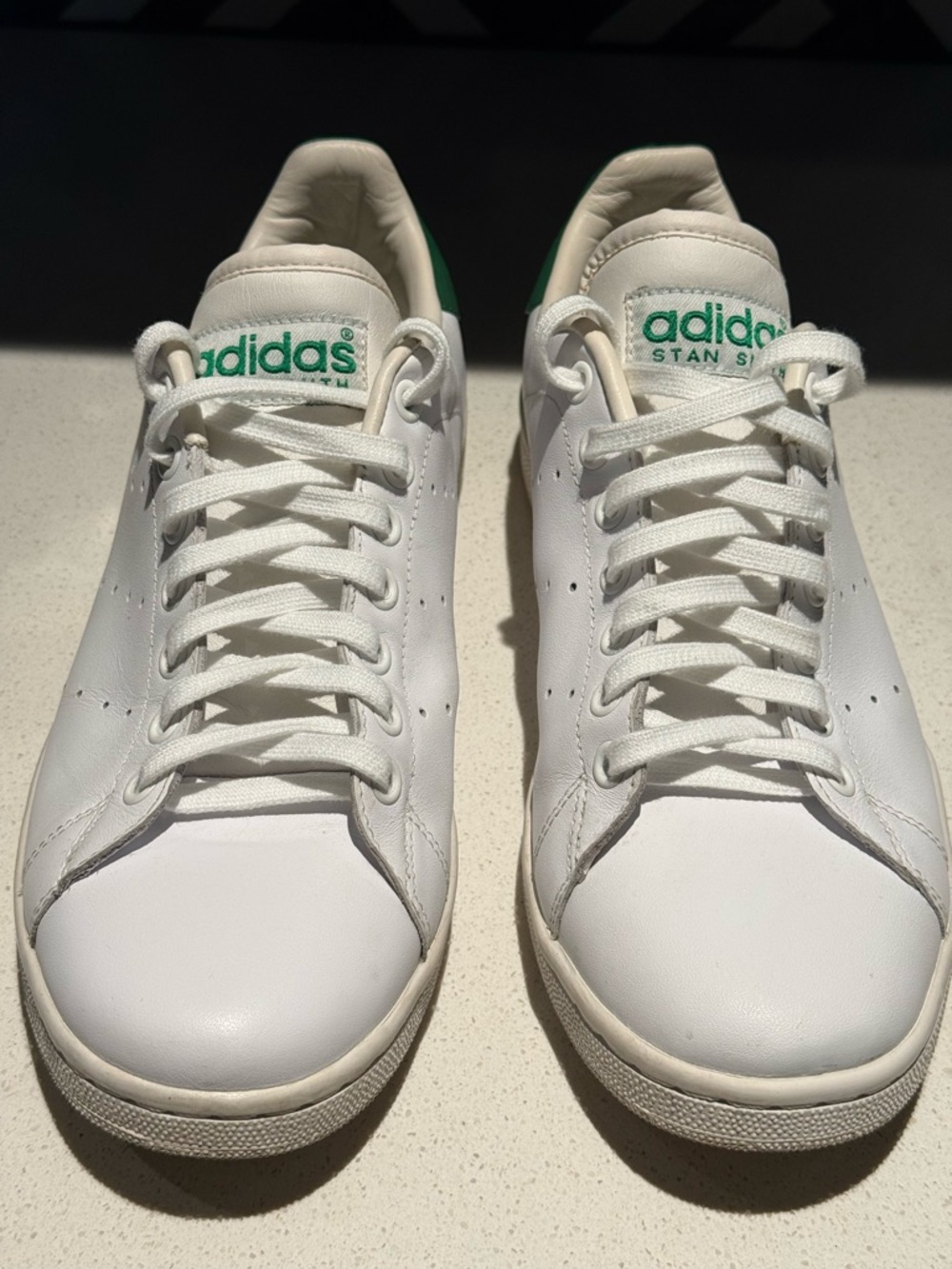 adidas White Low-Top Sneakers with Subtle Off-White Details